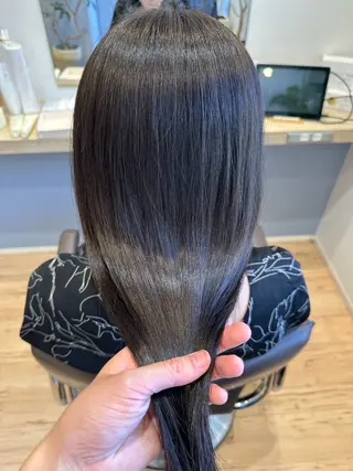 ロング 鎌田 一徳のヘアスタイル