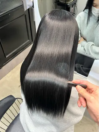 ロング カラー etora 渋谷所属・ワンホンヘア🇨🇳 髪質改善/itaruのヘアスタイル