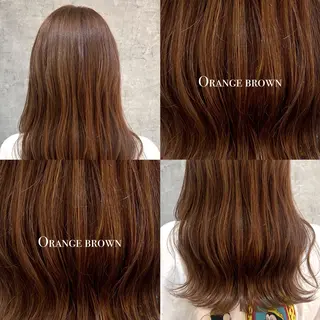 ロング 縮毛矯正/レイヤー カット🎀rikaのヘアスタイル