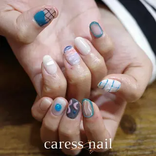 ネイル caress nail カレスネイル 代々木上原所属・カレスネイル さいのネイルデザイン