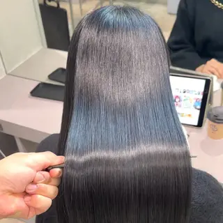 ロング 🚨無料縮毛矯正 モデル募集中🚨のヘアスタイル