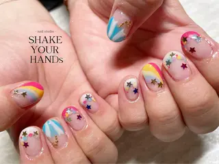 ネイル ネイルスタジオ シェイクユアハンズのネイルデザイン