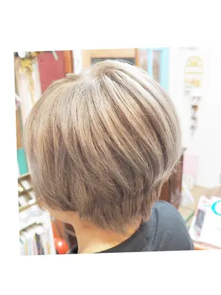 ショート ポルタカリーナサロン yukariのヘアスタイル