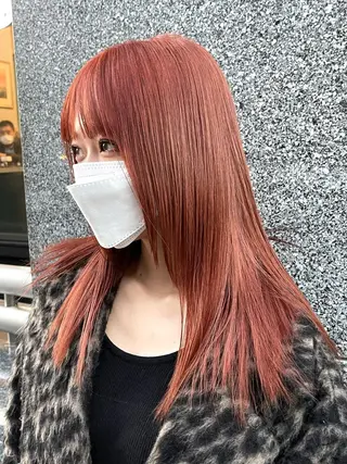 セミロング メンズケアブリーチ 特化🔥村田のヘアスタイル