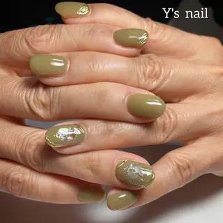 ネイル 手書きが得意🖌️ Y’s  nailのネイルデザイン
