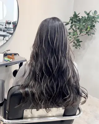 ロング カラー lafith hair leco所属・西金 徹のヘアスタイル