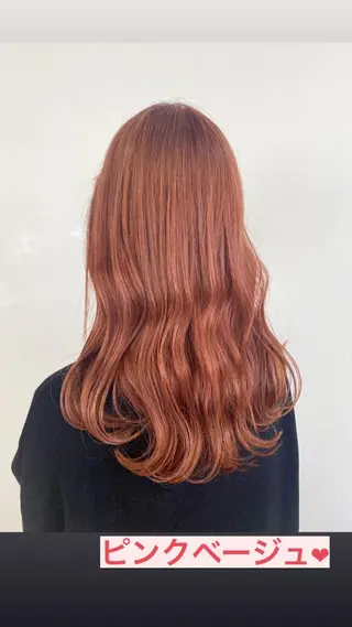 ロング カラー Ate by little所属・青木 梢のヘアスタイル