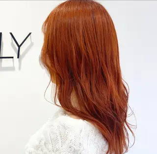 ロング カラー 💘韓国カラー💘 クルミのヘアスタイル