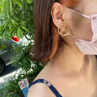 ミディアム 髪質改善サロン 福田昌子のヘアスタイル