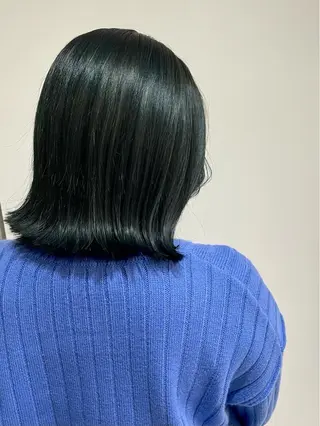 ミディアム カラー モデルさん募集中IT byALBUM八王子のヘアスタイル