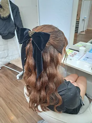 ロング ヘアアレンジ GLOSS❤︎ Harunaのヘアスタイル