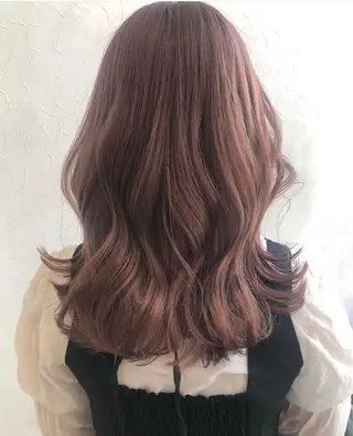セミロング カラー nakahara madokaのヘアスタイル