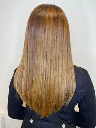 セミロング ハイライト/髪質改善 ✂️十河祐輝のヘアスタイル