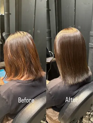 ミディアム 毛利 圭佑のヘアスタイル