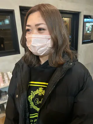 カラー Piu-所属・古澤 芽依のヘアスタイル