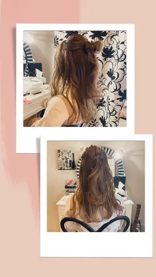 ヘアアレンジ 札幌円山ヘアメイク/ バーガスのエステ・リラクイメージ