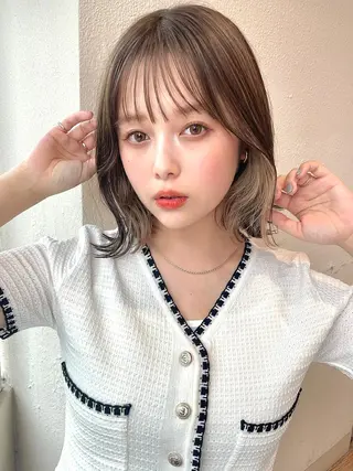 ミディアム 市原 大翼のヘアスタイル