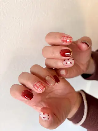 ネイル 🌲🌳🚪iiit o🌲🌳🌲のネイルデザイン