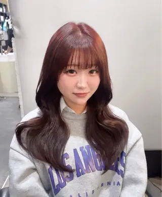 ロング marshu所属・似合わせ/艶カラー /大阪/nanaのヘアスタイル