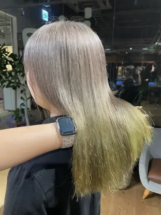 セミロング 韓国風カラー🤎 𝒄𝒉𝒊𝒌𝒂のヘアスタイル