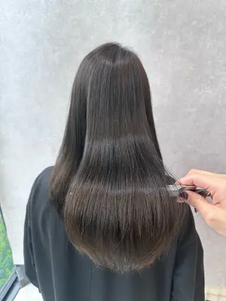 ロング 🔸縮毛矯正/髪質 改善カラー石崎🔸のヘアスタイル