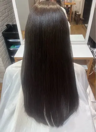 ロング カラー 樋口 ななみのヘアスタイル