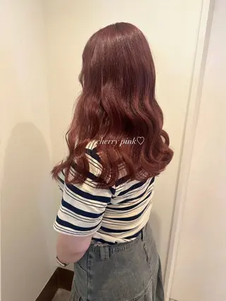 ロング カラー ヘアアレンジ Himawari♡ 柔らかいカラーのヘアスタイル