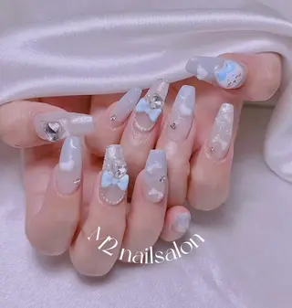 ネイル 長さだし専門店 M2 rikaのネイルデザイン