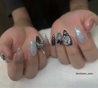 ネイル Spiky とうげ ふうかのネイルデザイン