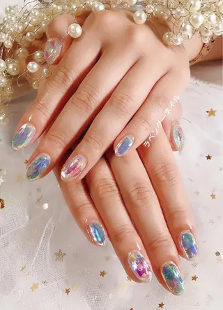 ネイル ラベンダー💖日暮里 ルル💖ネイルのネイルデザイン