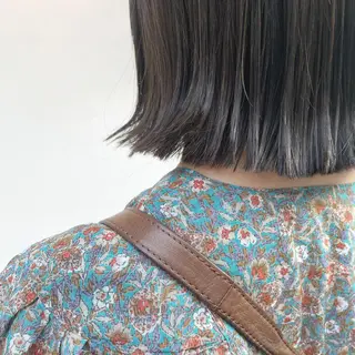 ミディアム Chiho / 梅田 / ボブ/ パーマのヘアスタイル
