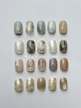 ネイル 濵田 実沙/Manonのネイルデザイン