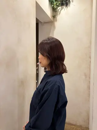 ミディアム カラー 和泉市/ mahae/原田のヘアスタイル