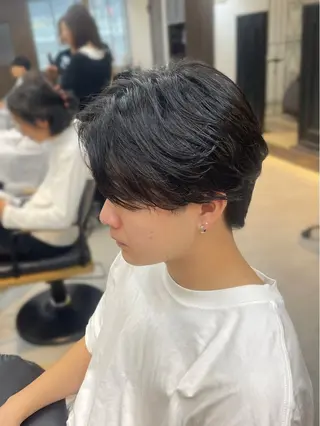 パーマ メンズ 川本 芹奈のヘアスタイル