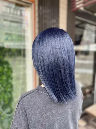 セミロング カラー 🇰🇷韓国ヘア 🇰🇷ナミユウのヘアスタイル