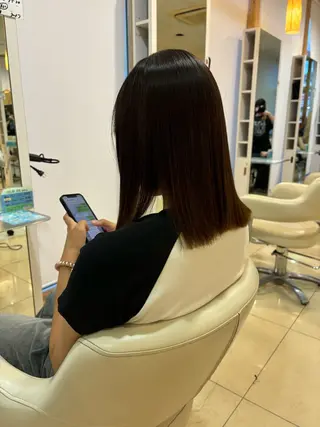 カラー 💖🐇板倉 百花🐇💖のヘアスタイル