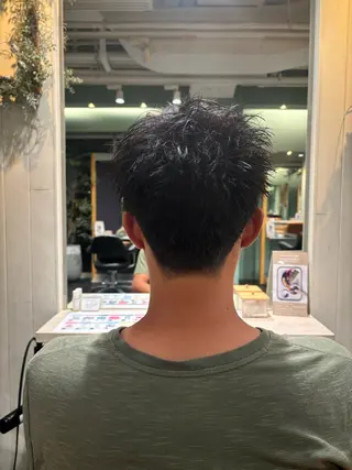 メンズ オーガニックカラー/ 表参道/ルカのヘアスタイル