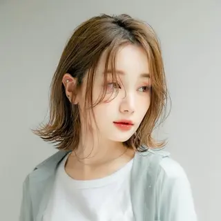 ショート カラー 韓国/ボブ/レイヤー /髪質改善/まさ❣️のヘアスタイル