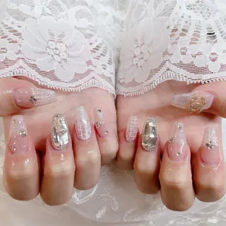 ロング 💜MIYA nail川崎店のネイルデザイン