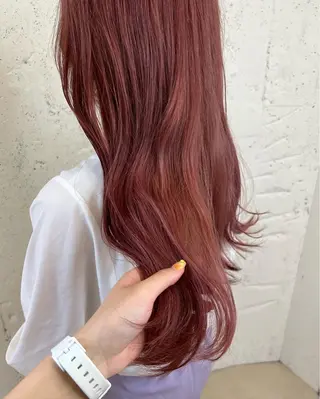 ロング カラー ボブ/髪質改善 jionのヘアスタイル
