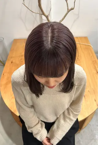 カラー Le'a谷町✨ ムラタユナのヘアスタイル