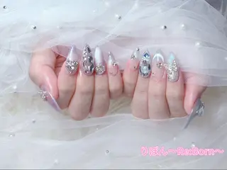 ミディアム りぼん Re:Bonrのネイルデザイン