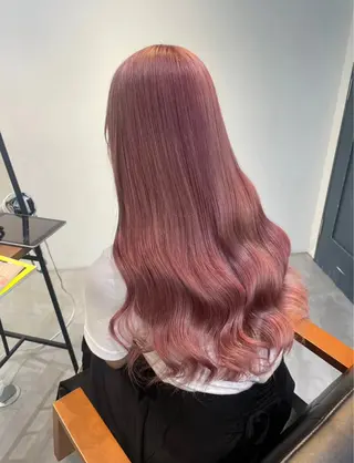 ロング カラー 髪質改善透明感カラー 🤍Nanakoのヘアスタイル