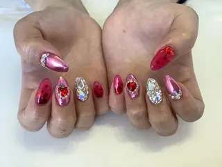 ネイル 💎🐰 saki. m 🐰💎のネイルデザイン