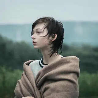 ショート カラー レイヤーカット 古川洋之のヘアスタイル