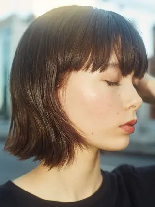 ショート カットモデル/表参道 シオンのヘアスタイル