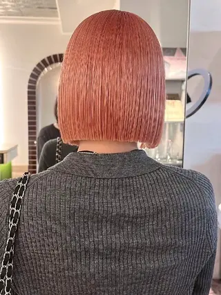 ミディアム カラー LYLICK所属・ケアブリーチ特化 same 🦈のヘアスタイル