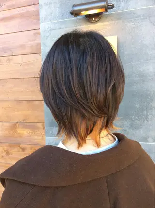 ショート カラー 松井 竜輝のヘアスタイル