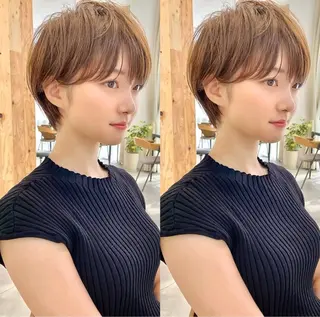 ショート 似合わせショート限定 /心斎橋/ユッティーのヘアスタイル