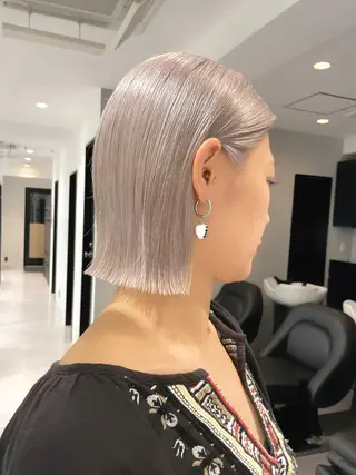 ショート カラー メンズ特化 パーマ/オザワのヘアスタイル